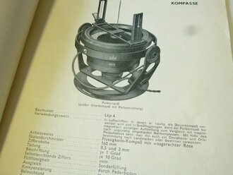 Askania-Bordgeräte, datiert 1937/38, 40 Seiten