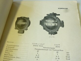 Askania-Bordgeräte, datiert 1937/38, 40 Seiten