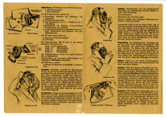 Gebrauchsanweisung Die Deutsche Volksgasmaske 40