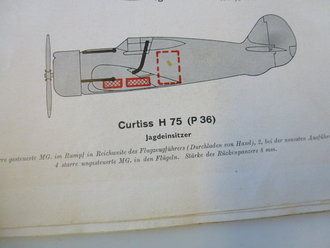 Luftwaffe Flugzeugerkennungsblätter DIN A4, Ordner...