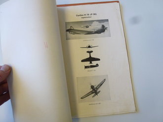 Luftwaffe Flugzeugerkennungsblätter DIN A4, Ordner mit 26 Blättern