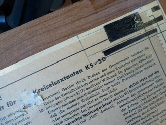 Seekreiselsextant SKS3D, Hersteller gtl ( Plath ) im Kasten. Optisch einwandfrei, Funktion nicht geprüft. Sehr selten