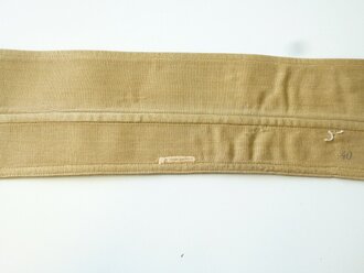 Einknöpfkragen für Braunhemd, Länge Knopfloch außen 38cm