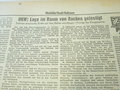 Mindener Zeitung vom 11.10.44, Interessantes Stück Zeitgeschichte