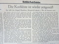 Mindener Zeitung vom 11.10.44, Interessantes Stück Zeitgeschichte