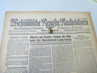 Mindener Zeitung vom 10.10.44