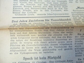 Mindener Zeitung vom 10.10.44