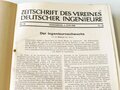 Zeitschrift des Vereins Deutscher Ingenieure, Jahrgang 1938 2.Teil, gebunden, 832 Seiten, hochinteressant