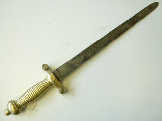 Faschinenmesser M1848 , Kammerstück des Schleswig-Holsteinischen 11. Inf. Btl, 1.Kompanie, Waffe Nr.35