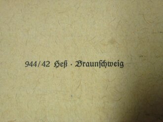 Fallschirmjäger, Großformatige Urkunde für "die Wiege des Fallschirmjäger Regiment 3". Extrem seltenes Stück