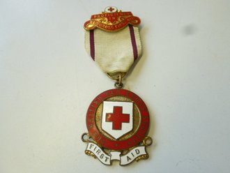 Rotes Kreuz Grossbritannien, Red Cross Award for Proficiency in Red Cross Work with ‘Proficiency in Red Cross Nursing’ bar 1914-1968 issue