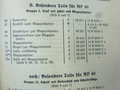 "Maschinenpistole 40 und Maschinenpistole 38" Teil 2, Ersatzteile datiert 1942, komplett