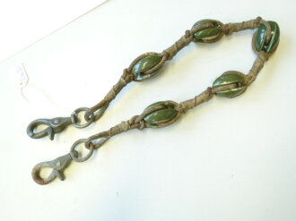 Nachrichtentruppe Isolator für Abspannseil von Antenne, Gesamtlänge 64cm