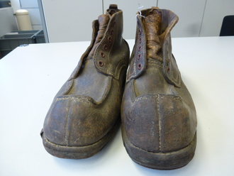 Paar Halbschuhe Waffen SS, so getragen von der SS...