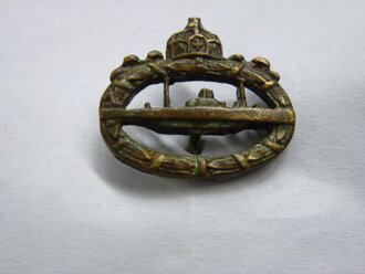 1.Weltkrieg, Miniatur U-Boot Kriegsabzeichen, Breite...