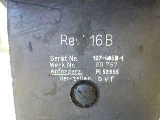 Luftwaffe REVI 16B, sehr guter Zustand, im originalen Umkarton.