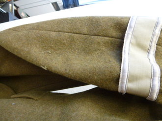 Organisation Todt, Viertaschenrock eines Oberfrontführers, leicht getragenes Kammerstück. Selten, Schulterbreite 48,5 cm, Armlänge 68 cm