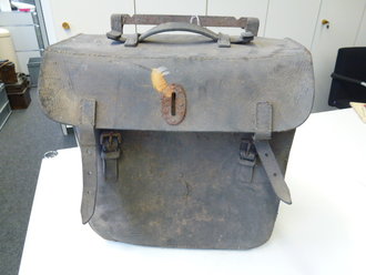 Motorrad Packtasche Wehrmacht, ungereinigtes Stück