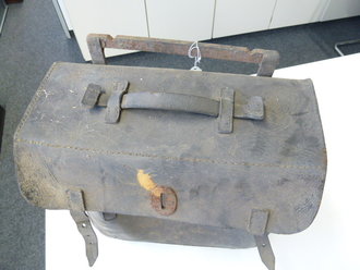 Motorrad Packtasche Wehrmacht, ungereinigtes Stück