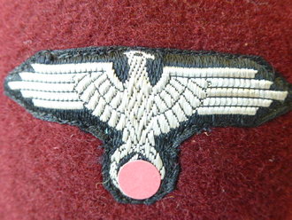 Waffen SS Fez , so getragen von moslemischen Freiwilligen der Handschar und Prinz Eugen. Effekten Originalvernäht, Kopfgrösse 55