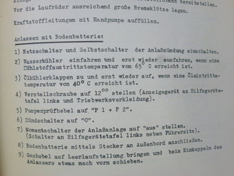 Kurzbetriebsanleitung He 111 P, Ausgabe 1938. 43 Seiten, komplett