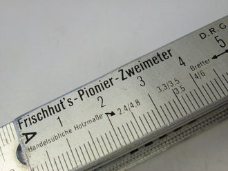 Frischhut´s Pionier Zweimeter, Aluminium, extrem...
