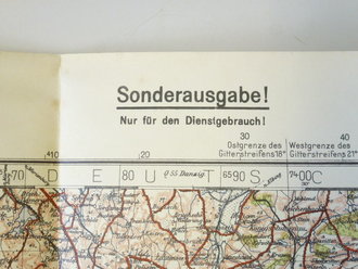 Landkarte Marienwerder, Q54, datiert 1936,...