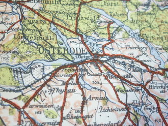 Landkarte Marienwerder, Q54, datiert 1936, Sonderausgabe!, Nur für den Dienstgebrauch!