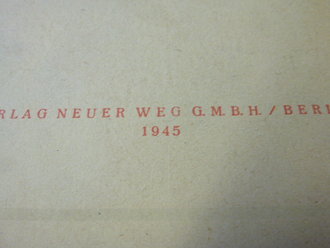 Geschichte der kommunistischen Partei der Sowjietunion (Bolschewiki), datiert 1945, 445 Seiten