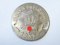 Reichsluftschutzbund, Türplakette " Boden entrümpelt 1937", Durchmesser 45 mm