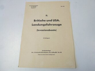 "Britische und USA.Landungsfahrzeuge" Din A4,...