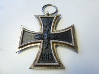 1.Weltkrieg, Eisernes Kreuz 2.Klasse sowie Badische Verdienstmedaille in dekorativem Etui