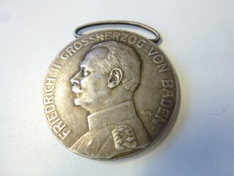 1.Weltkrieg, Eisernes Kreuz 2.Klasse sowie Badische Verdienstmedaille in dekorativem Etui