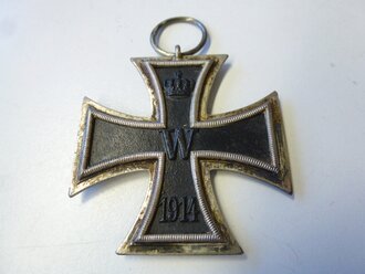 1.Weltkrieg, Eisernes Kreuz 2.Klasse sowie Badische Verdienstmedaille in dekorativem Etui
