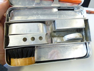 Bico Kassette, der persönliche Soldaten-Wirtschaftskasten, passt ins Kochgeschirr alter Art ( hohe Form )