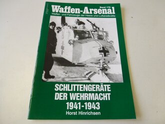 Waffen-Arsenal Band 179 Schlittengeräte der Wehrmacht 1941-1943