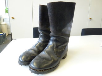 Heer, Paar Stiefel für Mannschaften, in alter Zeit abgeschnittene Kavalleriestiefel, Sohlenlänge 28,5cm