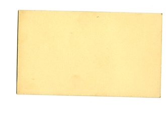 1. Weltkrieg, Visitenkarte Dr.Ing. Freiherr von Biegelleben, Berlin