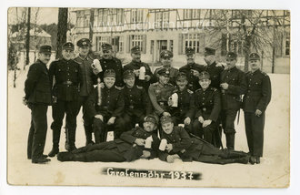 Foto Grafenwöhr 1937, Maße 8,5x13,5cm, datiert 1937