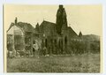 9 Fotos Bombenschäden in einer Stadt im Norden, Maße ca.12x9cm, datiert 1942/43