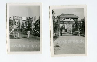 Kriegs Lazarett, 2 Fotos, Maße ca.6x9cm