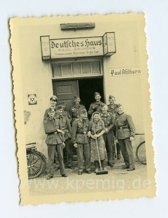 Das Deutsche Haus in Seefeld, Maße 6x9cm