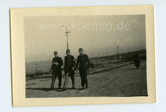 Auf dem Weg ins Soldatenheim, Rethymnon, Kreta 1942, Maße 6x9cm