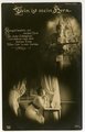1. Weltkrieg, 3 patriotische Ansichtskarten "Dein ist mein Herz", datiert 1916
