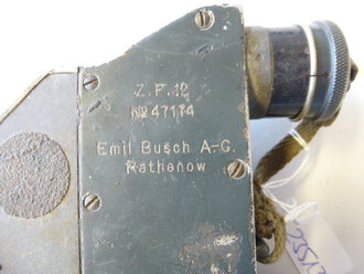 Z1.Weltkrieg, Zielfernrohr ZF12 für MG 08, klare Optik, leicht gängig, Gradeinteilingsring lose, dies aber nicht störend