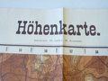 1.Weltkrieg, Höhenkarte Beaurieux