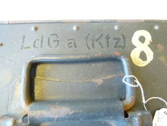 Ladegerät a ( KFZ ) für 2 Bleisammler 2 B 38. Originallack, selten