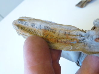 1.Weltkrieg Patronenbandolier, Extrem seltenes Stück da diese Bandoliere als zusätzlicher Patronenvorrat vor Angriffen ausgegeben wurden und nach Gebrauch weggeworfen wurden