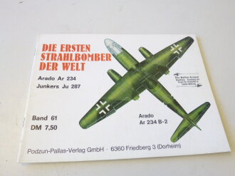 Waffen Arsenal Band  61 " Die ersten Strahlbomber der Welt Arado 234, Junkers Ju 287 "