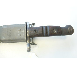 US Army WWI, Bajonett with scabbard in very good condition